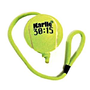 Balle tennis avec corde"30:15" à lancer 