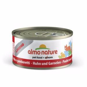 Almo Nature chat boite Poulet et Crevettes Legend 70 gr