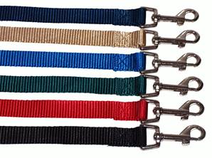 Laisse nylon pour chien 110 cm x 20 mm ( 6 couleurs)