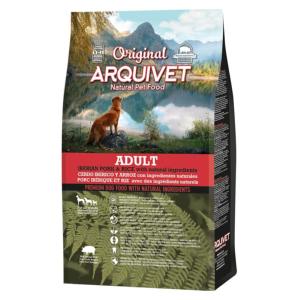Arquivet croquettes chien adulte Porc Ibérique et riz 3kg