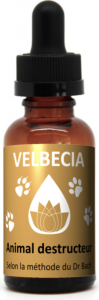 Velbecia FLEUR DE BACH sans alcool animal destructeur 30 ml