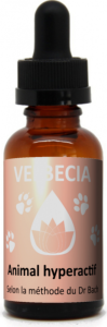 Velbecia FLEUR DE BACH sans alcool animal hyperactif 30 ml