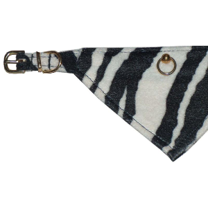 Collier bandana motif "sauvage" pour chien 40 cm (16")