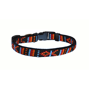 Collier en nylon "Inca" pour chien 23 - 32 cm x 10 mm