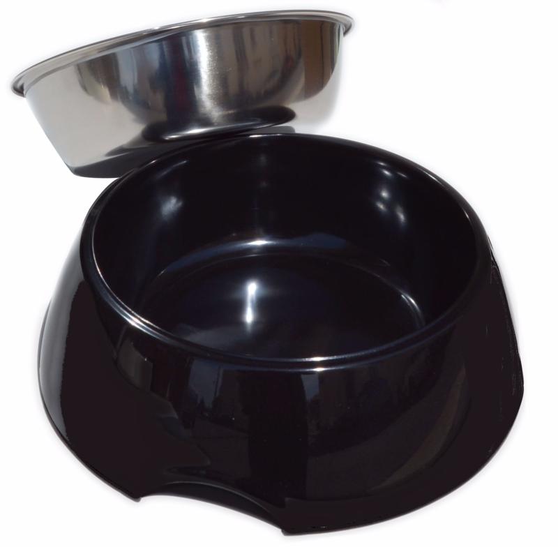 Gamelle Inox 16 Cm Support Plastique Antiderapante 700 Ml 22 X 7 5 Cm Chien Chat