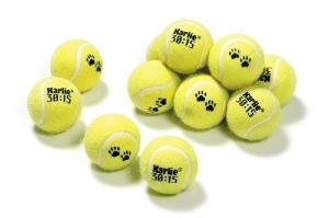 Balle tennis pour chien 6 cm  prix unitaire dégressif / 12 