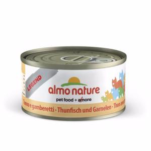 Almo Nature chat boite Thon et Crevettes Legend 70 gr