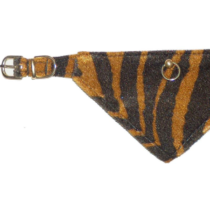 Collier bandana motif "sauvage" pour chien 30 cm (12")