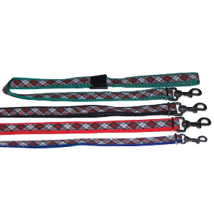 Laisse réglable motif "Ecosse"ou " Arlequin" pour chien T2