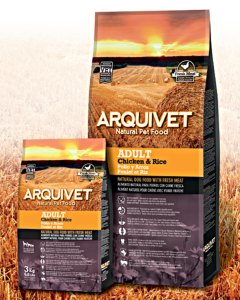 Arquivet croquettes chien adulte poulet riz 15 kg