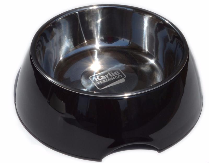 Gamelle Inox 13 Cm Support Plastique 350 Ml 17 5 X 6cm Chien Chat
