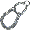 Collier 1/2 étrangleur pour chien 45 cm x 2,5 mm