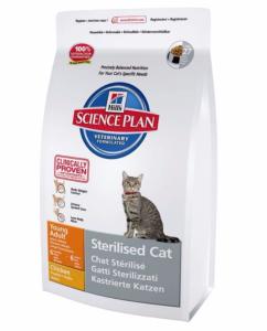 Hill's Science P. chat stérilised jeune adulte poulet ou thon 1.5 kg 