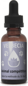 Velbecia FLEUR DE BACH sans alcool animal compétition 30 ml