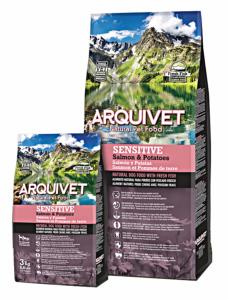 Arquivet croquettes chien adulte saumon et pommes de terre 3 kg