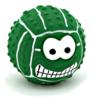 Jouet latex balle verte " colère " 7.8 cm pour chien  