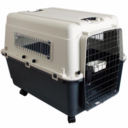 Cage transport NOMAD avec roues XXL 100 x 67 x 80 cm IATA chien chat