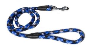 Laisse drisse ronde montagne chamarée 1,3 x120 cm pour chien 