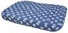 Coussin matelas Empreintes blues chien chat 90 x 65 x 9 cm