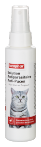 Beaphar Pulvérisateur au Propoxur  anti puces pour  chat 100 ml