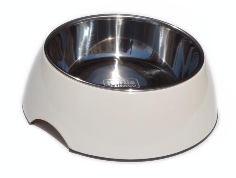 Gamelle Inox 21 Cm Support Plastique 1400 Ml 27 X 9 Cm Chien Chat Blanc Gamelle Inox 21 Cm Support Plastique 1400 Ml 27 X 9 Cm Chien Chat Blanc